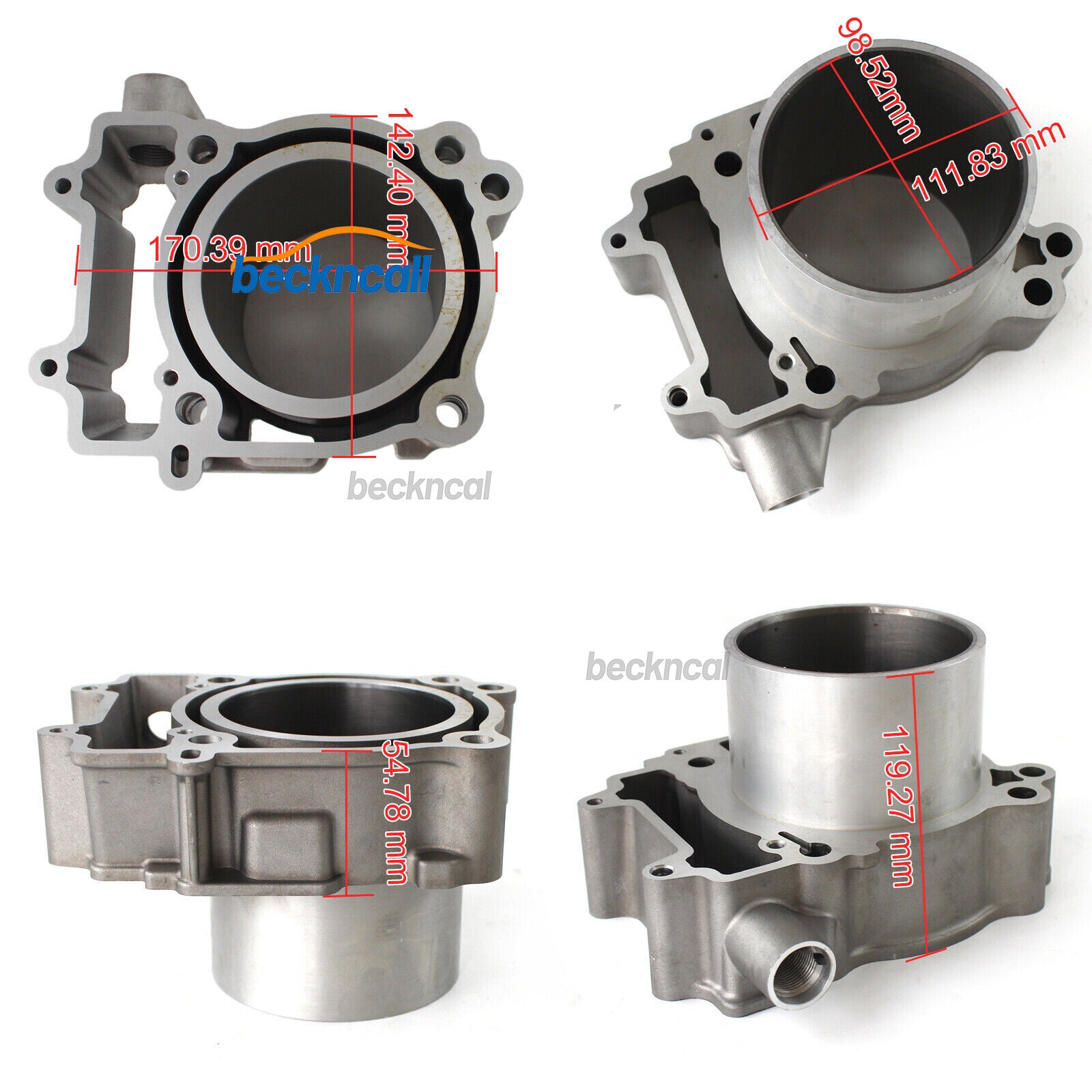 Cylinder Wiseco Piston Top End Gaskets Kit for Polaris RZR Ranger 570 2012-2017