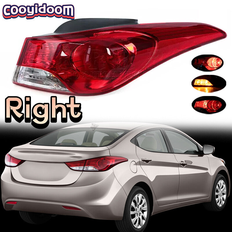 Outer tail light assembly Brake Lamp Right for Hyundai for Elantra 2011-2013