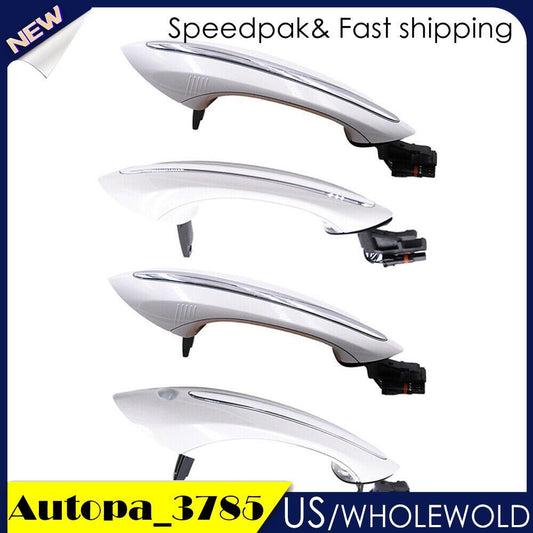 4PCS Exterior Comfort Access door Handle Set Fit for BMW F18 F10 F01 F02 F06 F11