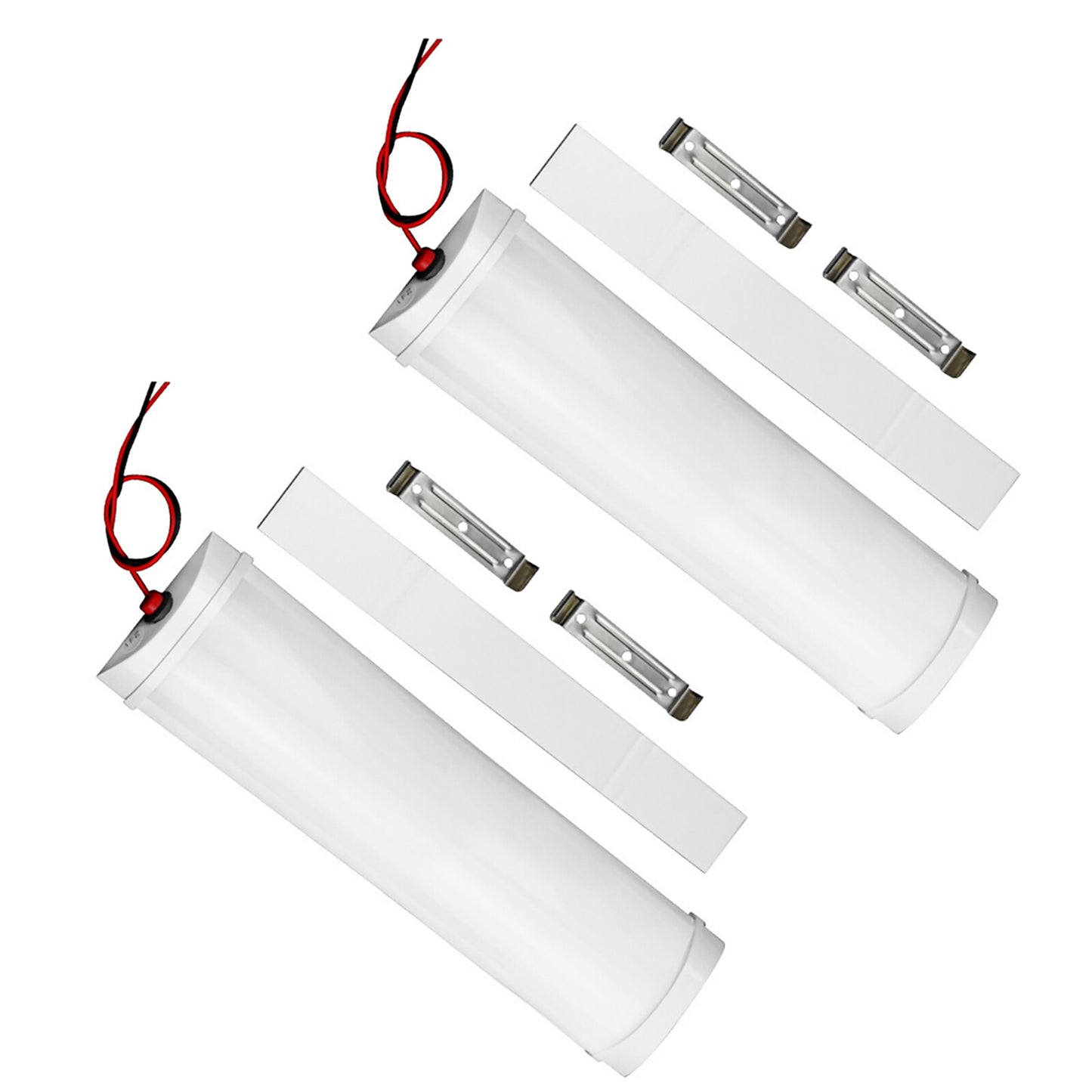 Plastics+Acrylic 12V 72 LED Strips Light Durable For RV Camper Trailer Trunk