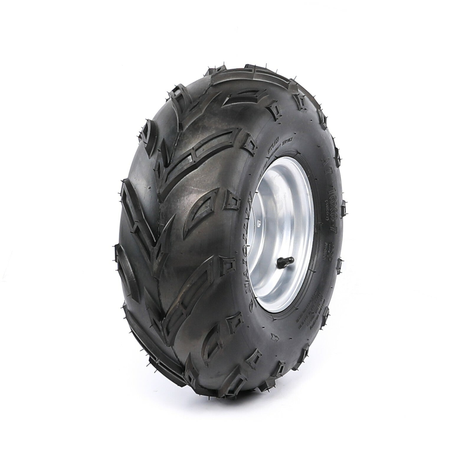 7-inch all-terrain vehicle wheels, 4 studs, 16x8-7 rims, tires, go-kart four-wheel off-road vehicle, Taodao 110cc 125cc 150cc