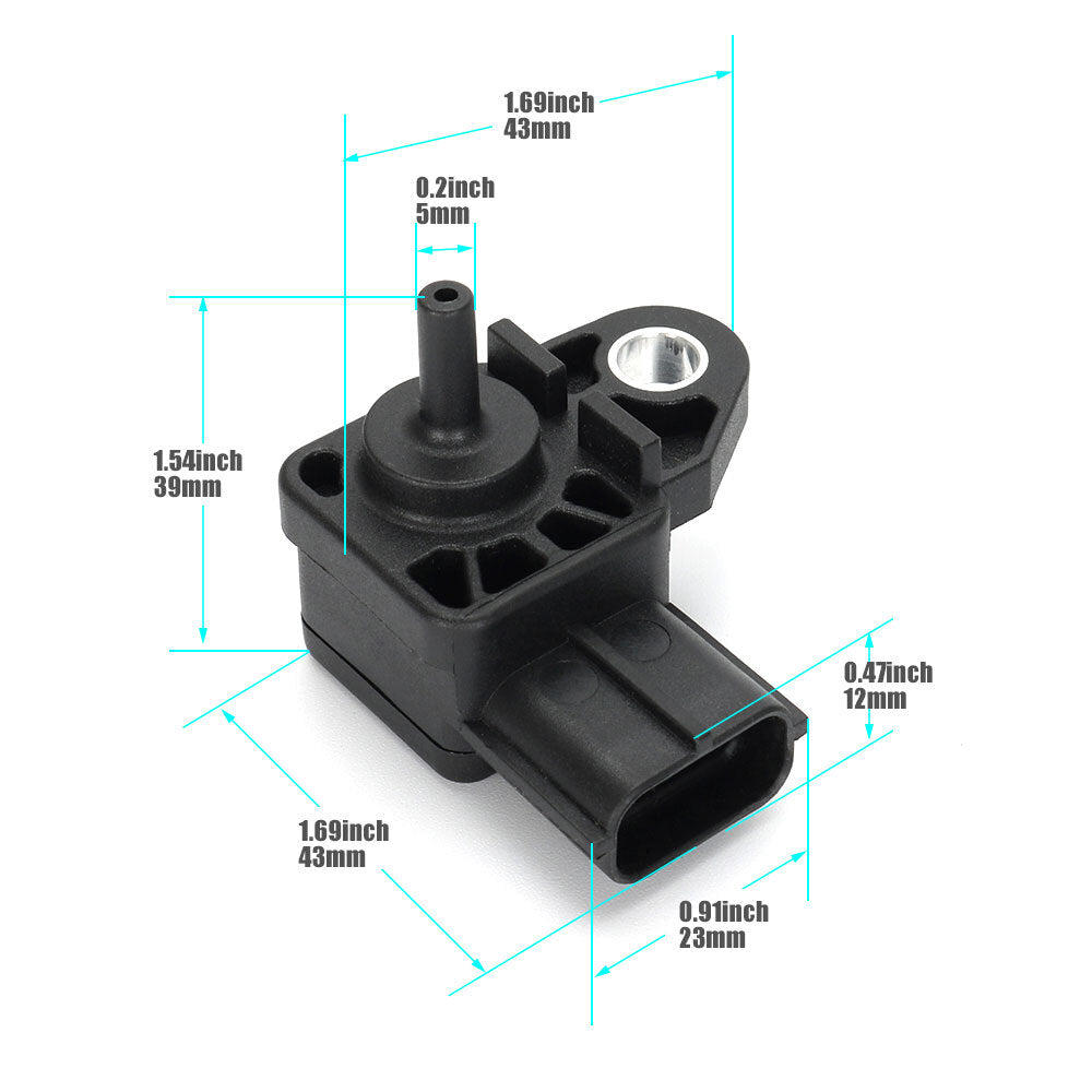 MAP Sensor for Mazda 6 2003-2007 626 Millenia 1997-2002 Protege 1999-2003 RX-8