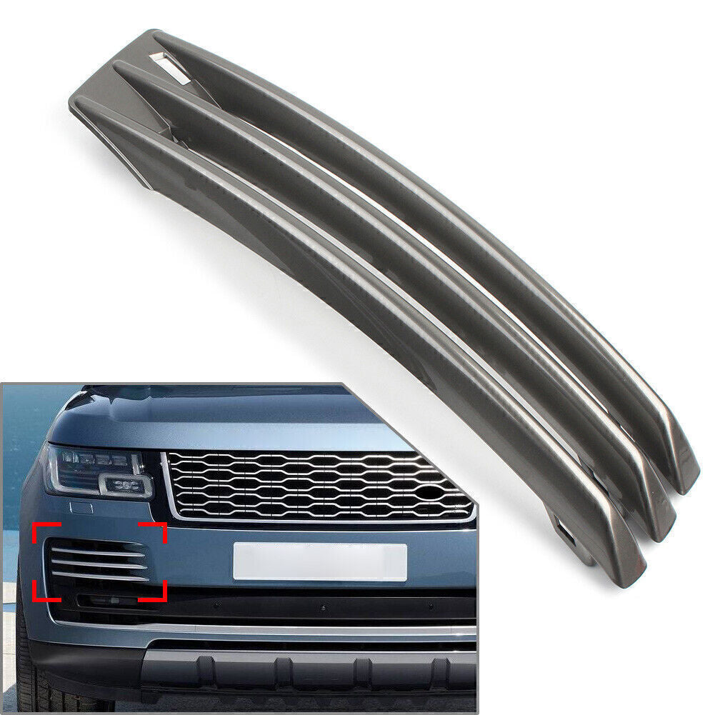 Front Bumper Grille Air Vent Cover Right Fit for Land Rover Ranger for Rover L405 18-21