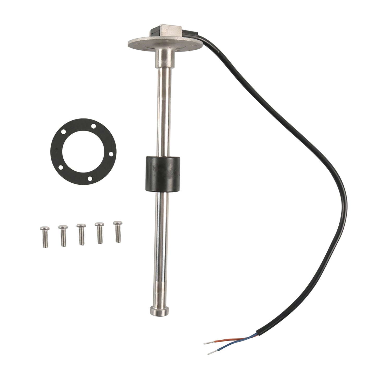 Steel 8 Water / Fuel Level Gauge 20-190ohm Water Level Gauge Sensor Sender