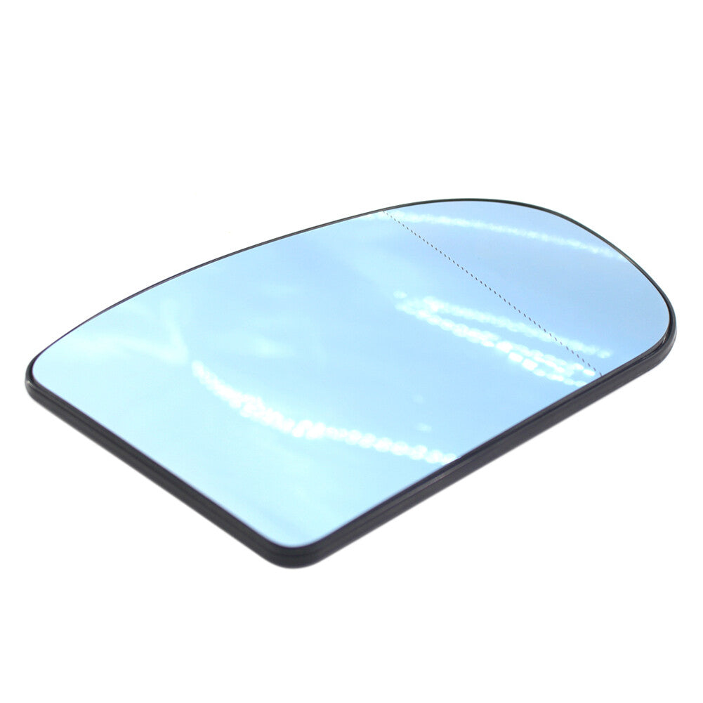 Wide Angle Heated Door Mirror Glass Blue for Benz C E Class W203 W211 C230