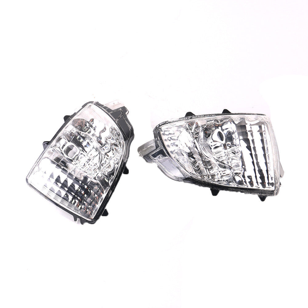 1 Pair Wing Mirror Light Side Indicator Lamp Clear Lens for Volvo XC90 2007-2014