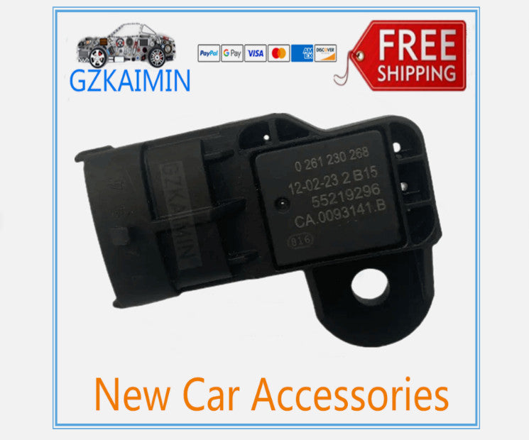 Manifold intake pressure sensor 0261230268 is suitable for Fiat 500L and for Dodge 1.4L engines.