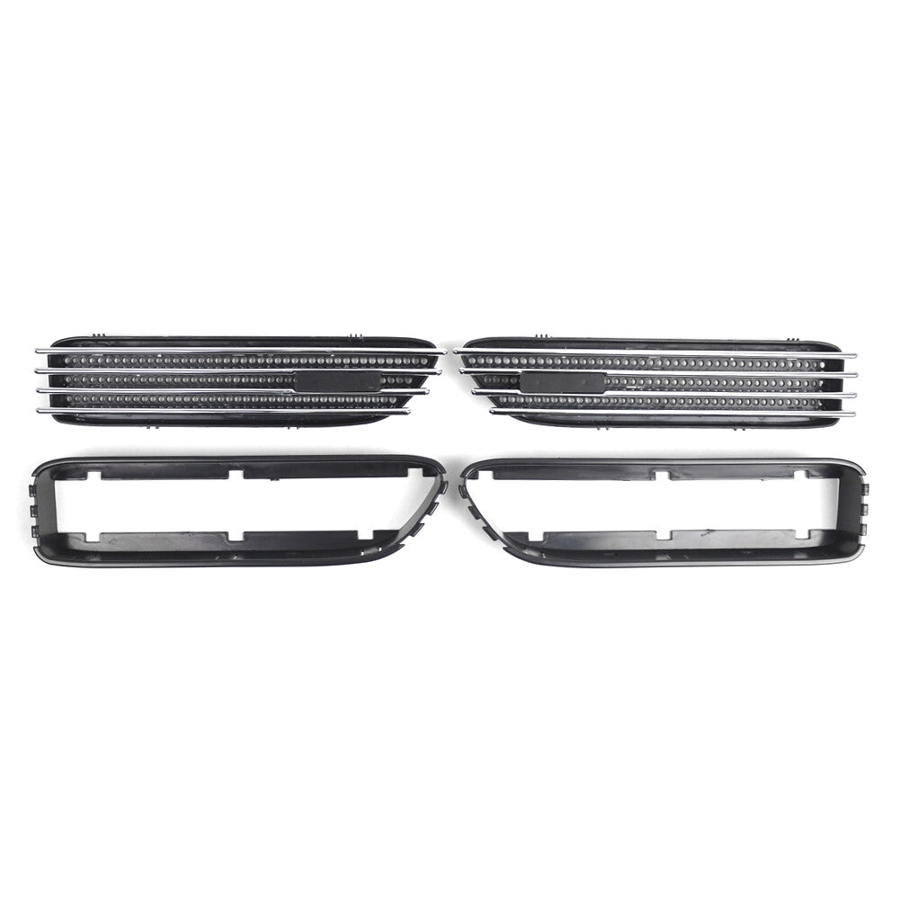 Side Fender Air Flow Vents Grille Grill for BMW E46 M3 2001-06 2002 2003 04
