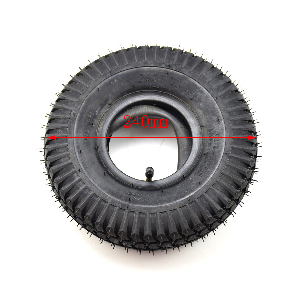 260x85 TireInner Tube 3.00-4(10x3 26085) Knobby Scooter ATV Go Kart Motor