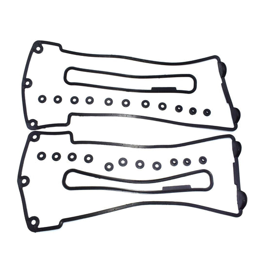 for BMW E38 E39 E53 540i 740i 740iL X5 New Valve Cover Gasket Left  Right Set