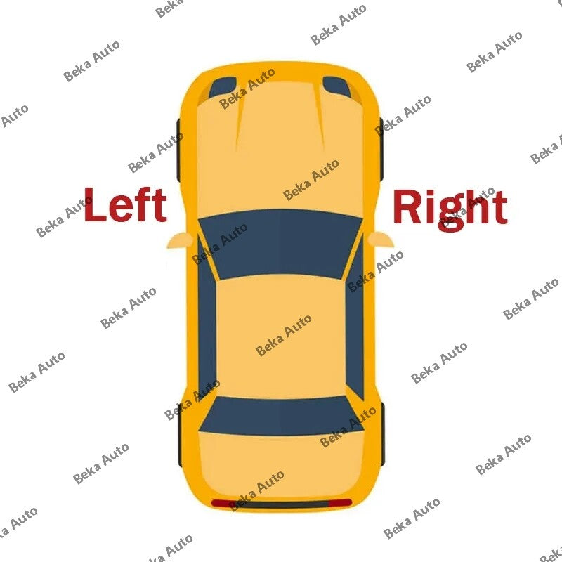 A pair of exterior taillights (without bulbs) for Honda for Civic ES1, ES5, ES7, and ES8 models from 2003 to 2005.
