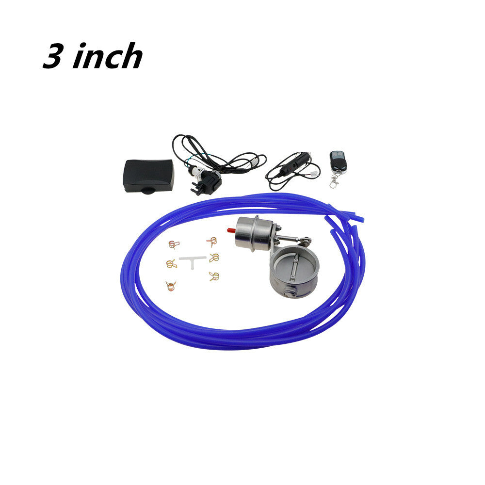 3 Vacuum Exhaust Control Valve Close Style Wireless Remote Silicone Tube Set