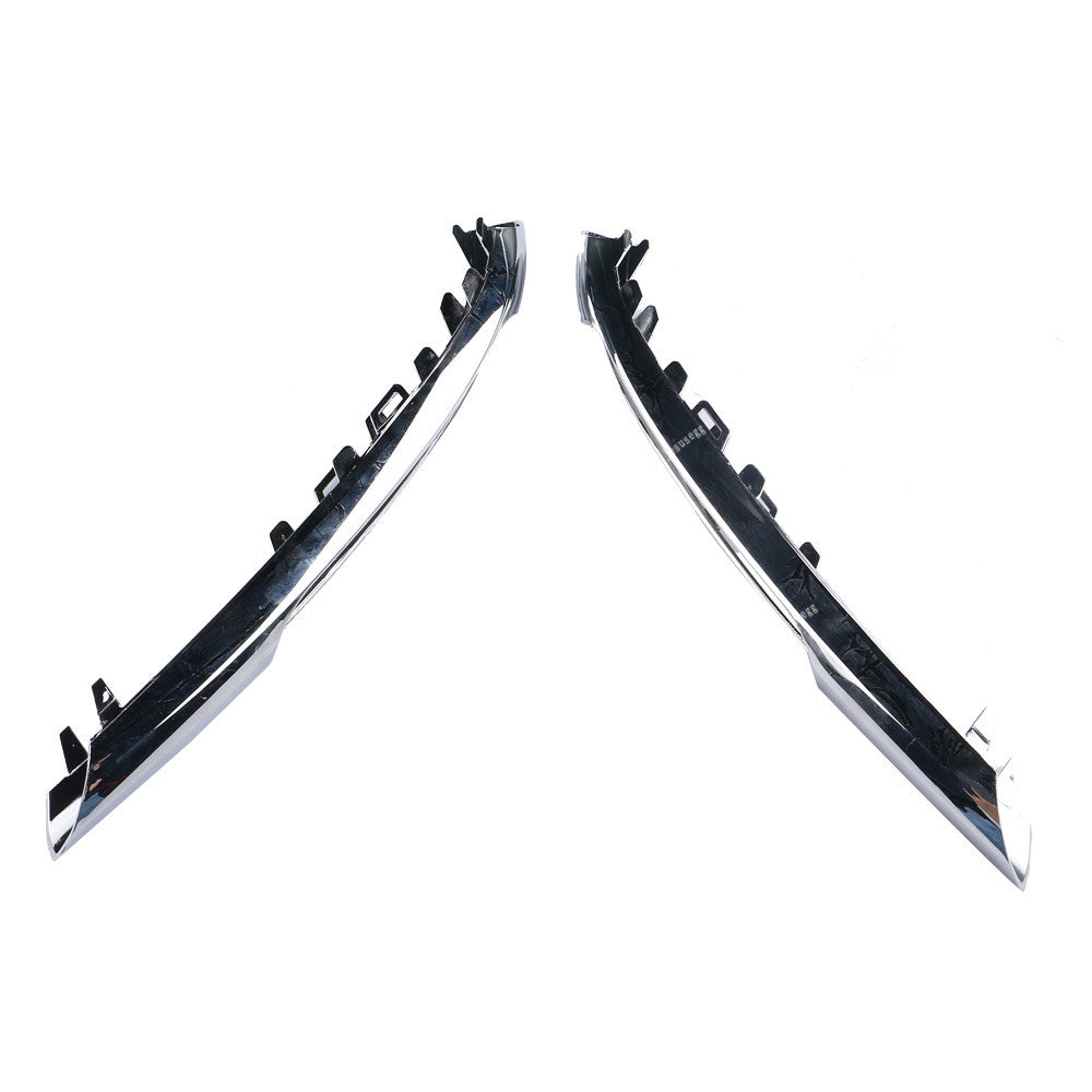 2Pcs Chrome Daytime Light Trim Bezel for Mercedes for Benz E-Class W212 2009-2012