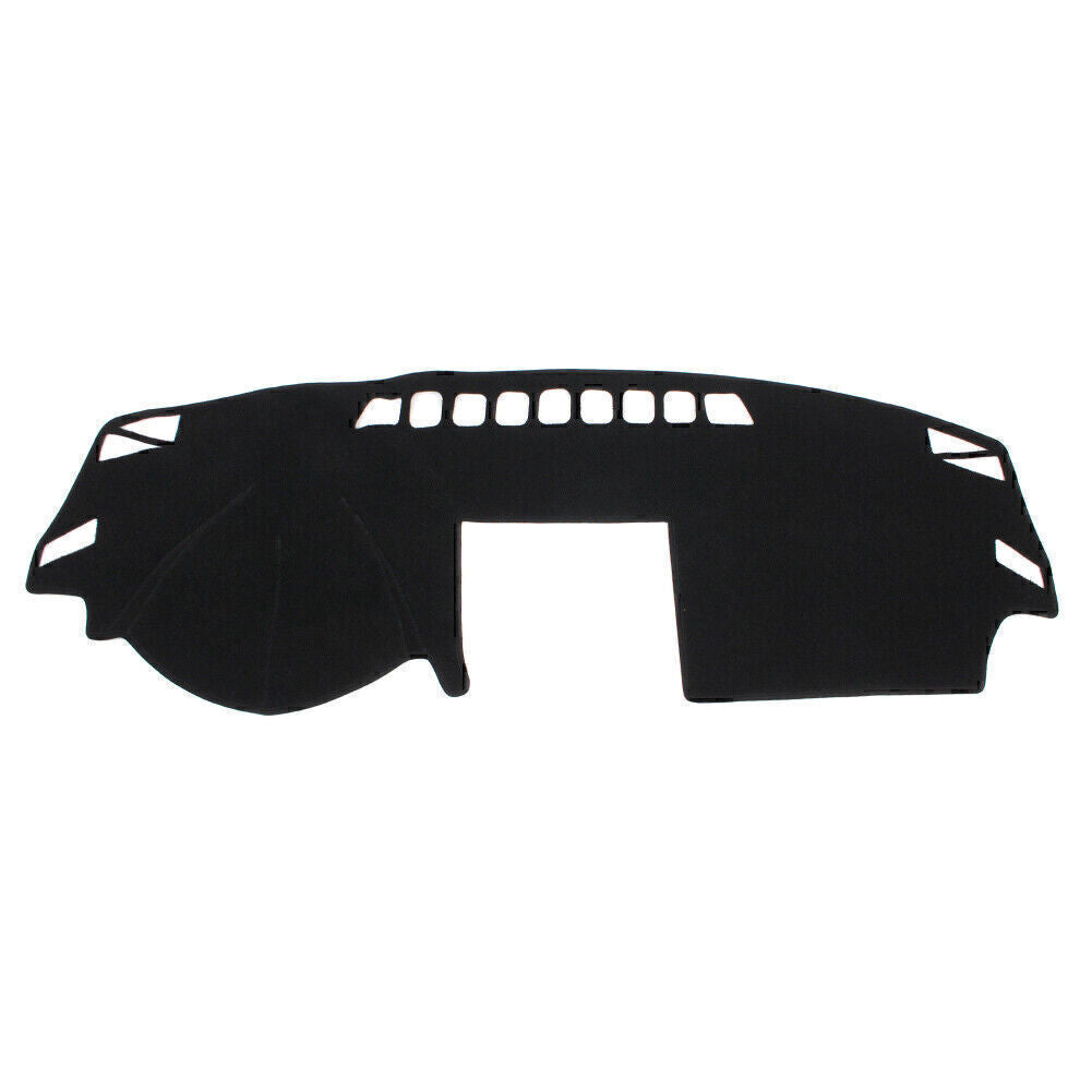Black Dash Mat Dashboard Cover Dashmat for Nissan Rogue Qashqai 2006-2013 LHD