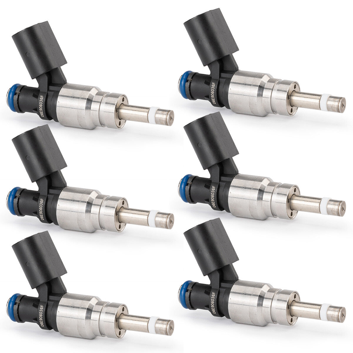 6Pcs Fuel Injectors for 2008-2012 for Audi A4 A5 Quattro A6 Q5 3.2L V6 06E906036F