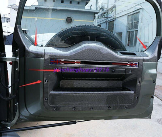 Carbon fiber interior tailgate trim panel for Land Rover for Defender 110 (2020-21)