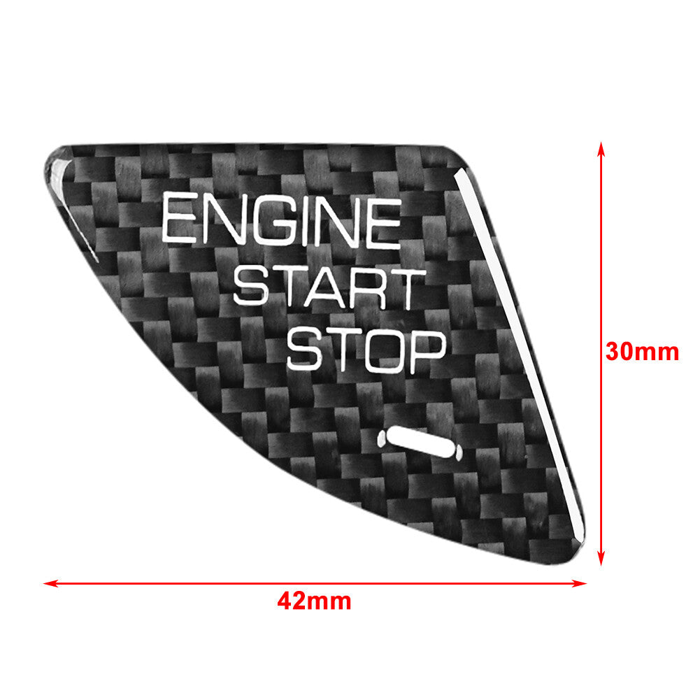 Engine Start Stop Button Trim Fit for Cadillac ATS 2013-19 for Cadillac ATS-L 14-19