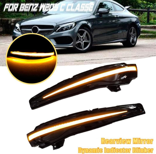 Suitable for Mercedes W205 W213 W222 GLCC/X253 Dynamic Mirror Indicator LEDs