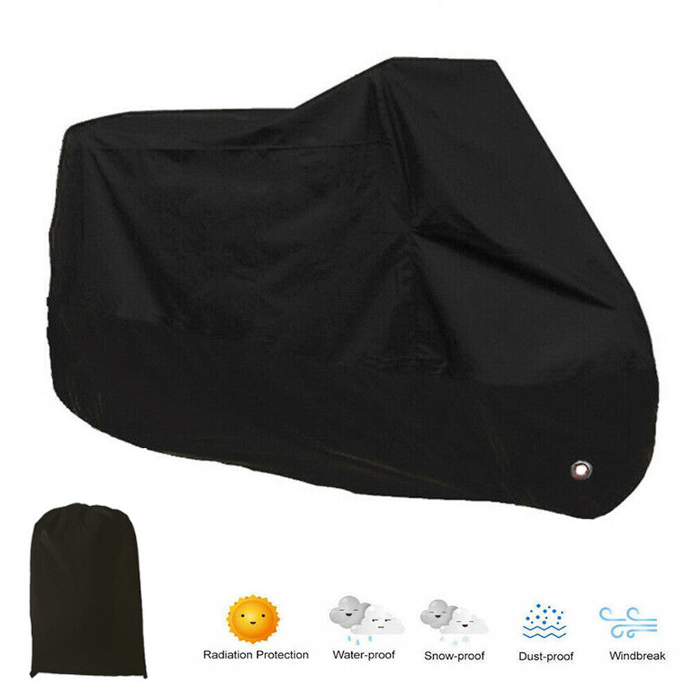 Motorcycle Cover Bike Waterproof Outdoor Rain Dust Sun UV Scooter Protector XXL