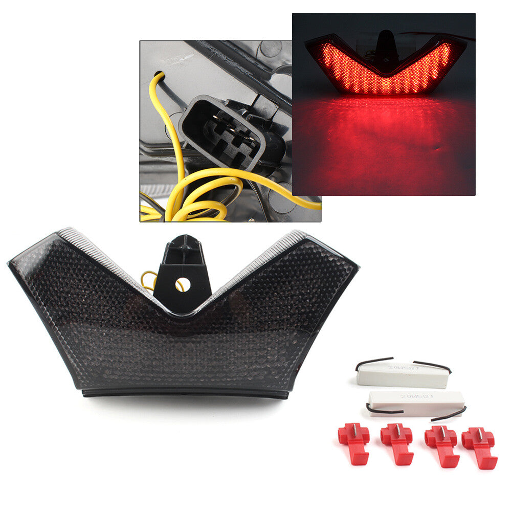 LED Taillight with Turn Signal Lamp Smoke for KAWASAKI ZX-14R 2006-2010