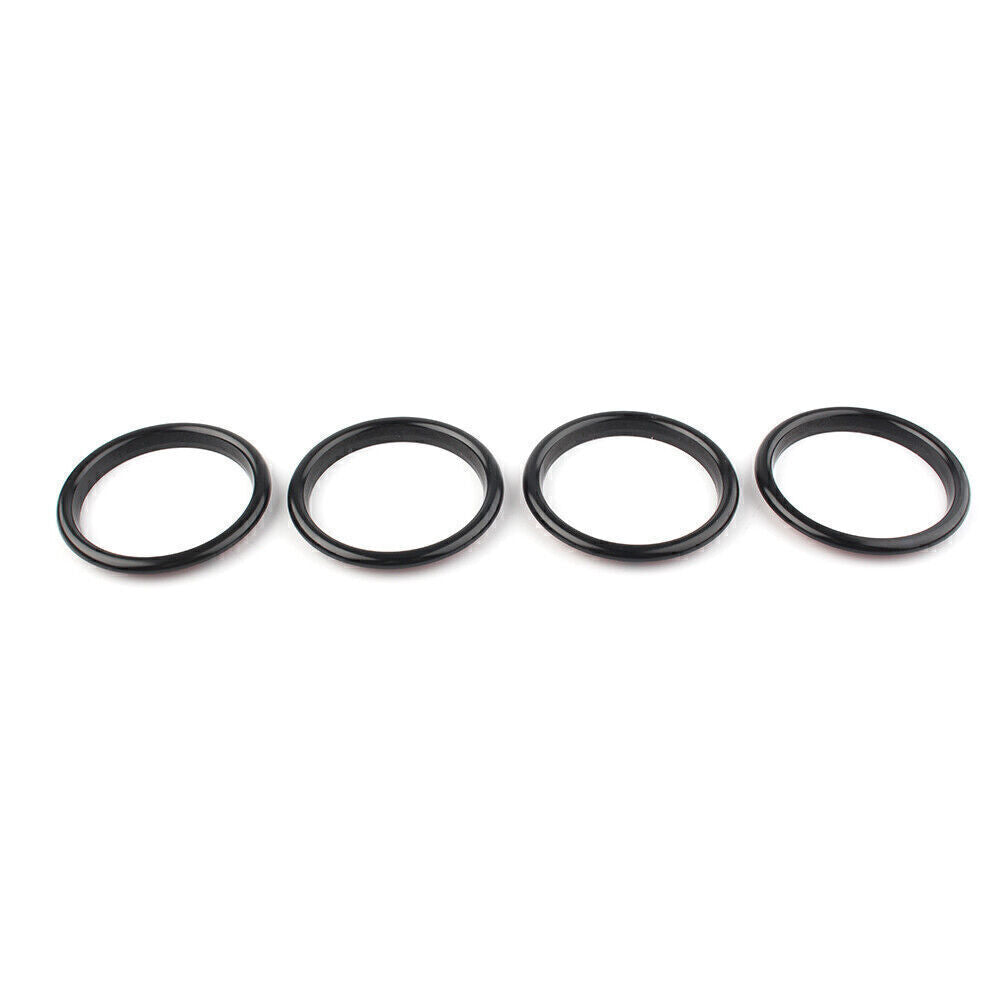 Interior Air Vent Outlet Ring Cover Trim Fit for Audi A3 S3 Q2L 8V 2012-2019 4PCS