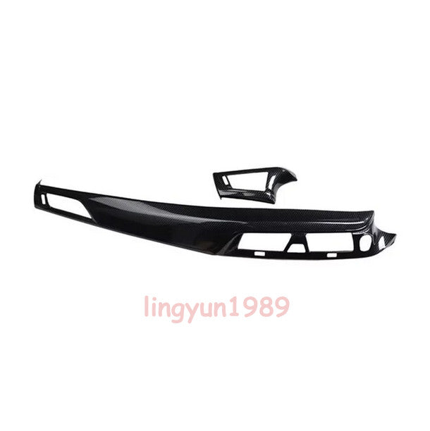 For 18-23 for BMW 5 Series G30 ABS Carbon Fiber Inner Dashboard Panel Cover Trim 2P