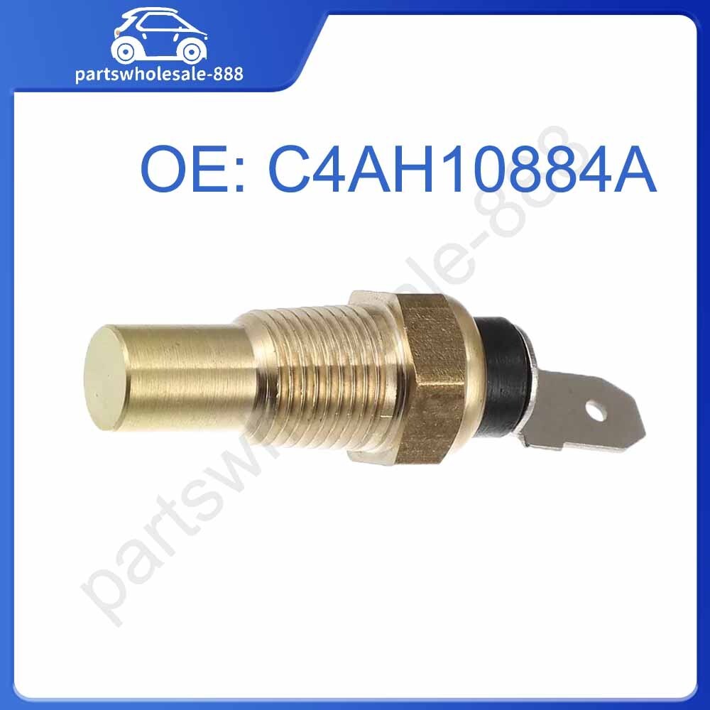 The C4AH10884A engine coolant temperature sensor is suitable for Ford tractors 2000, 3000, and 2600 models.