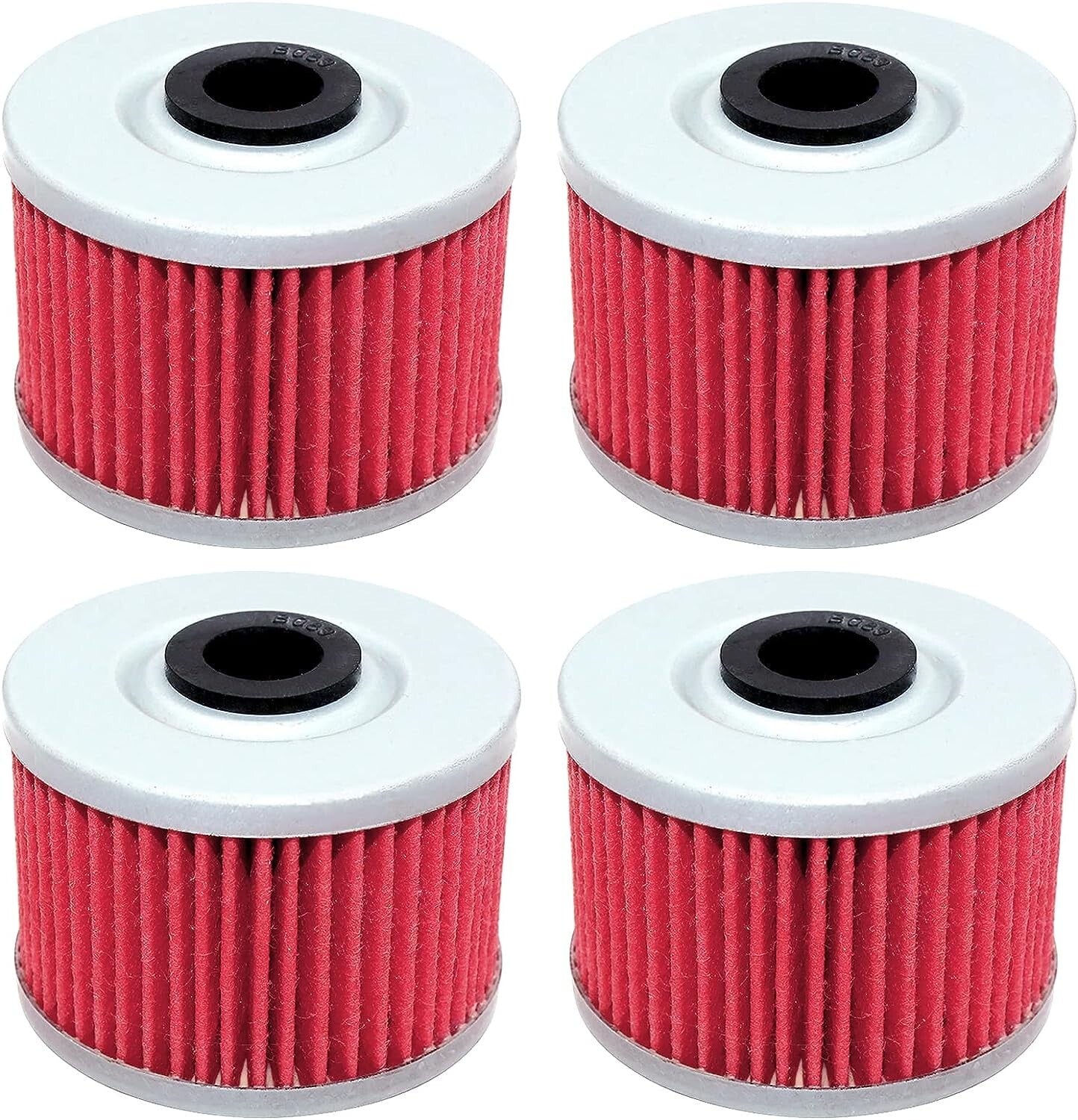 4xMotorcycle Oil Filters for Kawasaki KLX110L 2014-16/KLX125 D-Tracker 2010 2011