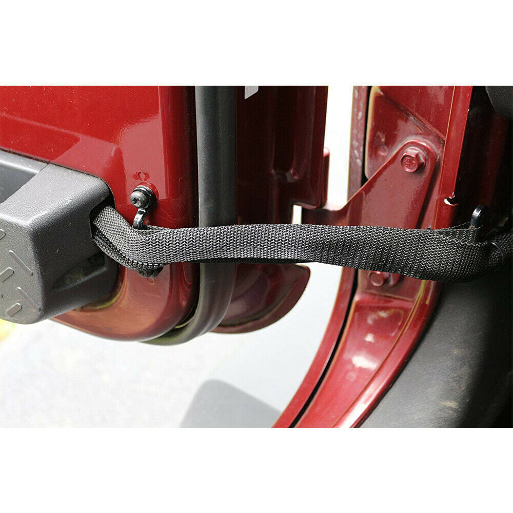 Door belt, heavy duty strong door limit strap for 2007 + for jeep for wrangler JK JL JT T