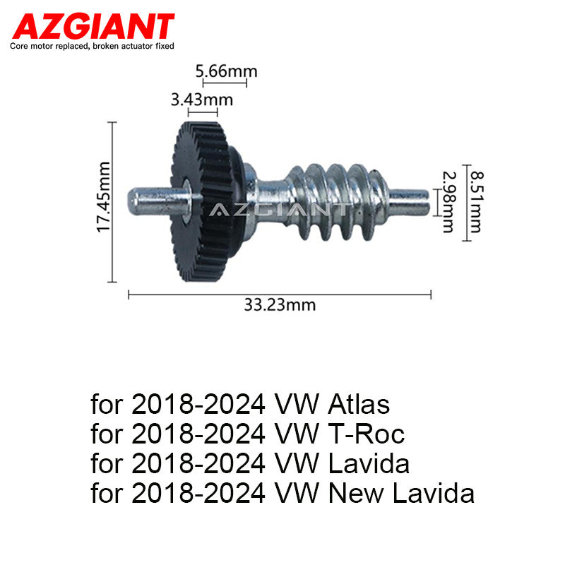 Applicable to 2018 - 24 for Volkswagen Atlas/T-Roc/Lavida/New Langvina side mirror folding motor gear
