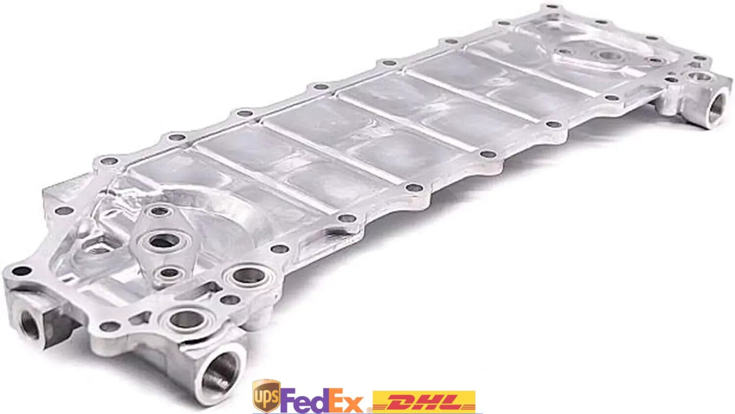 Oil Cooler Cover ME150441 ME054549 for Mitsubishi 6D24 6D22T SY385 SK450-6 D1430