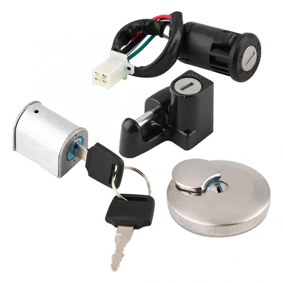 Lgnition Lock Fuel Tank Cap Lock Helmet Lock Anti-theft Lock for Honda Monkey