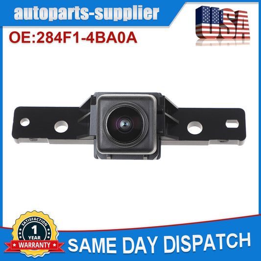 The forward-facing grille camera is compatible with for Nissan Rogue Murano 284F1-4BA0A 284F1-4BA1A