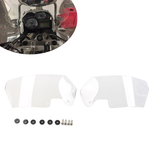 Side Windshield Windscreen Wind Deflector Trim Fit for BMW R1200GS ADV 04-12 Clear
