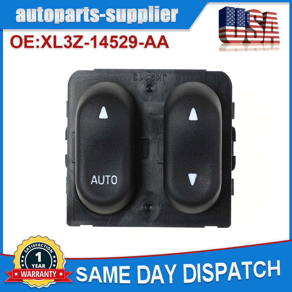 Power window switch front LH left drive for Ford F150 F250 trucks 1999-2002