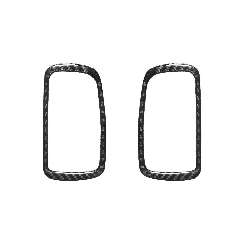 Carbon Fiber Rear Door Handle Cover Trim for Mitsubishi Outlander 2014-2016