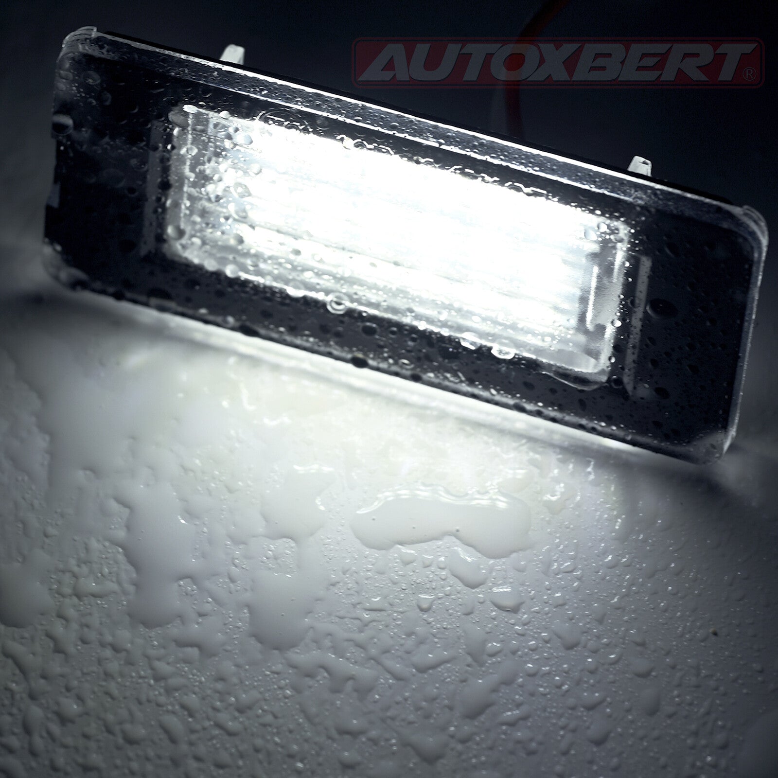 2 X LED License Plate Light for Mini Cooper R56 Xenon Number 6000K R57 R58 R59 S
