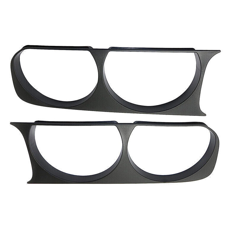 Fits 2008-2014 for Dodge for Challenger 68051527AA LeftRight Headlight Bezel Trim Black