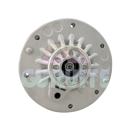 A pair of front shock absorbers with Assys struts, electrically adjustable for Jaguar XF 2009-2015 RWD.