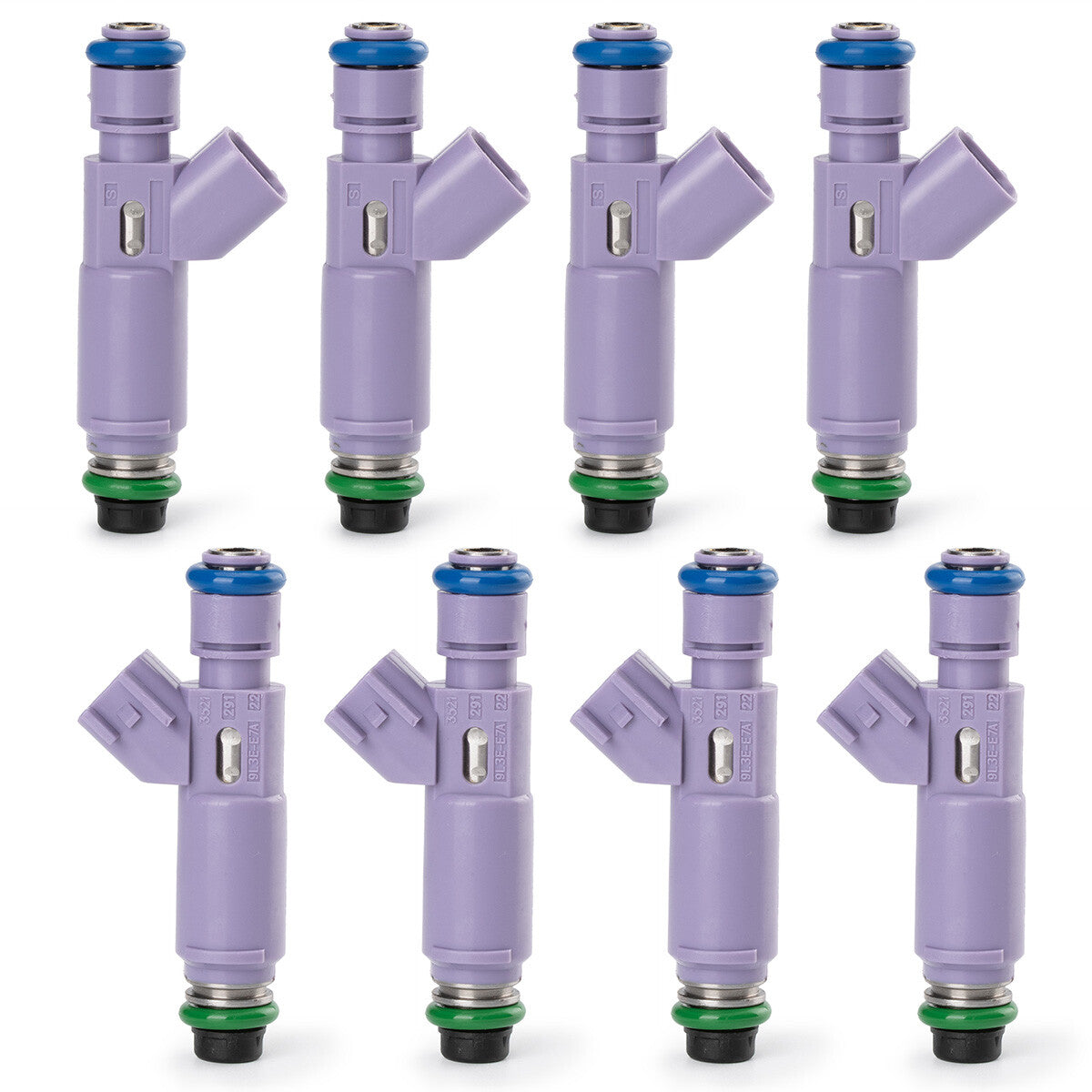 8PCS Fuel Injectors for Ford for Mustang 1992 1994 1993 LX Hatchback 5.0L 9L3E-E7A