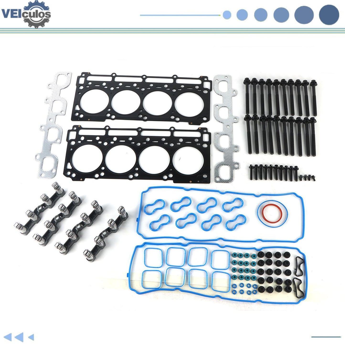 Non MDS Lifters Head Gasket Bolts Set For 2012-2015 for Jeep Grand Cherokee 6.4L