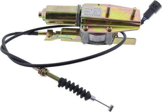 24V Stop Solenoid 0C29-1819002270 for Isuzu Engine CASE Excavator XCG210 XG820
