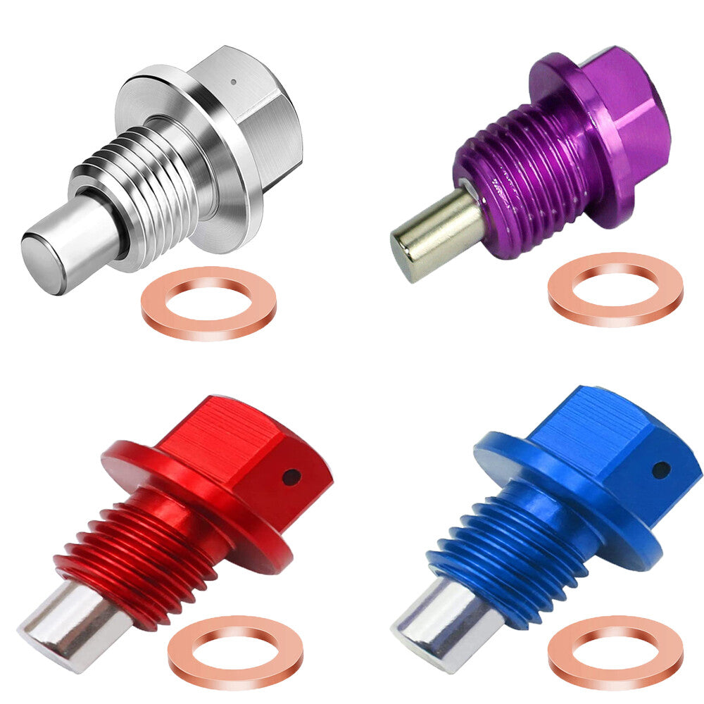 2-piece M14x1.5 automotive engine magnetic drain plug screw nut bolt pump universal