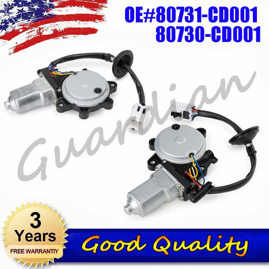 2X 80731/30-CD001 Window lift motor (right-hand and LH) suitable for Nissan 350Z and for Infiniti G35 (03-09)