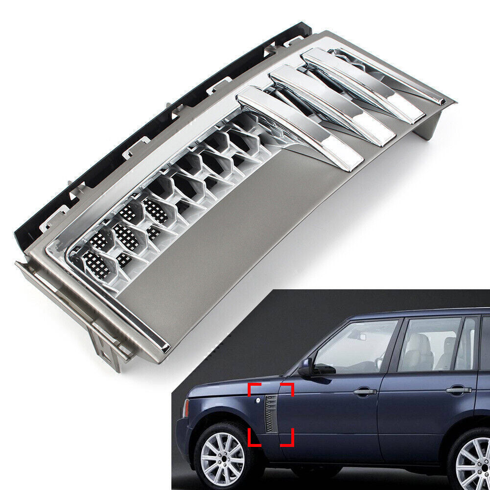 Left Side Fender Vent Grille Fit for Land Rover for Range Rover L322 2002-2012 2011 2010