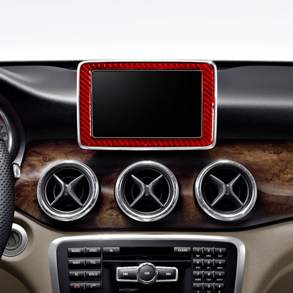 Red HUD Display Trim Cover Type-C for Mercedes Benz CLA 2014-2018/GLA 2015-2018