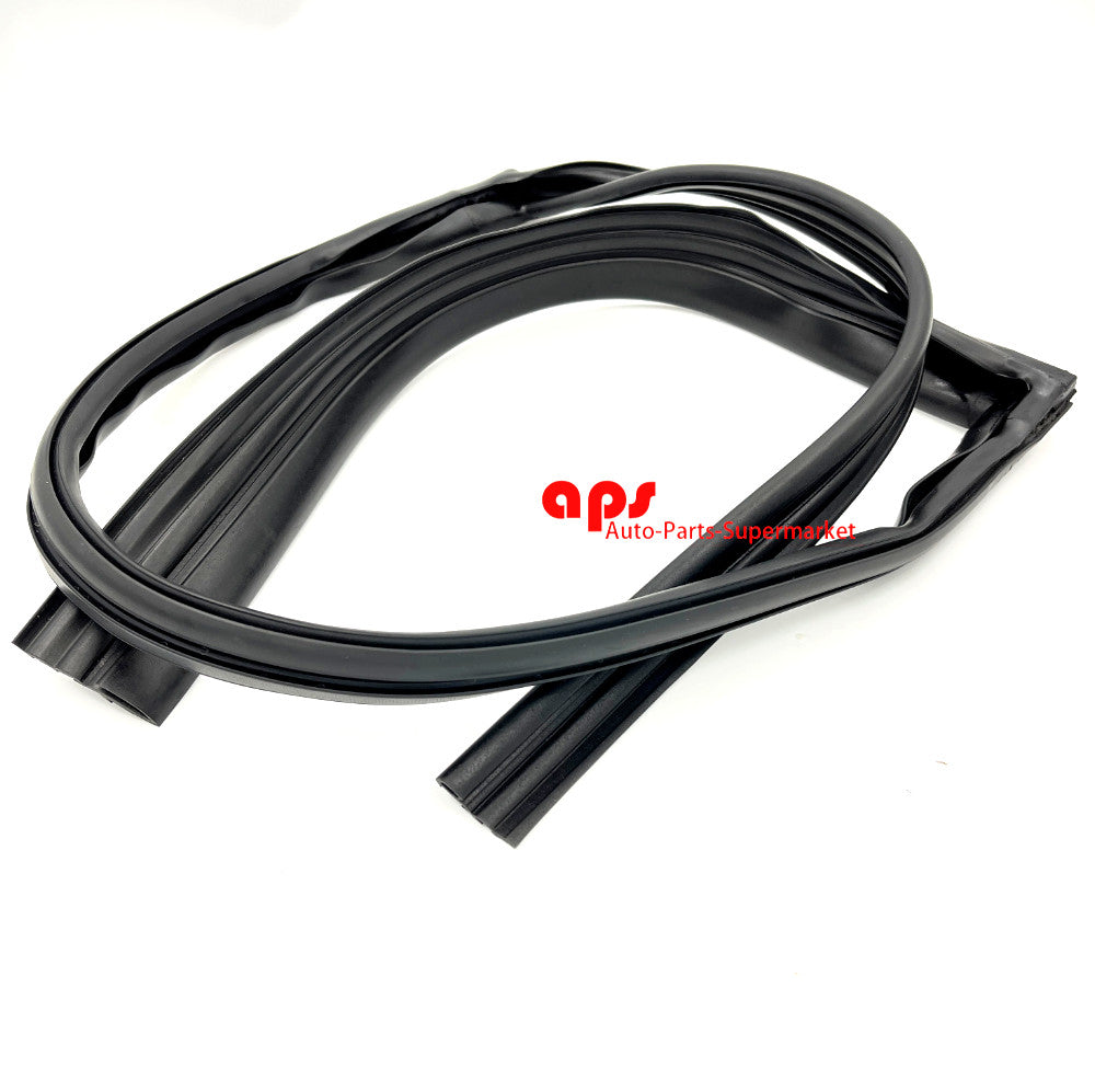 Rubber seal for molded glass guide rail of left rear window running channel in Accord 03-07