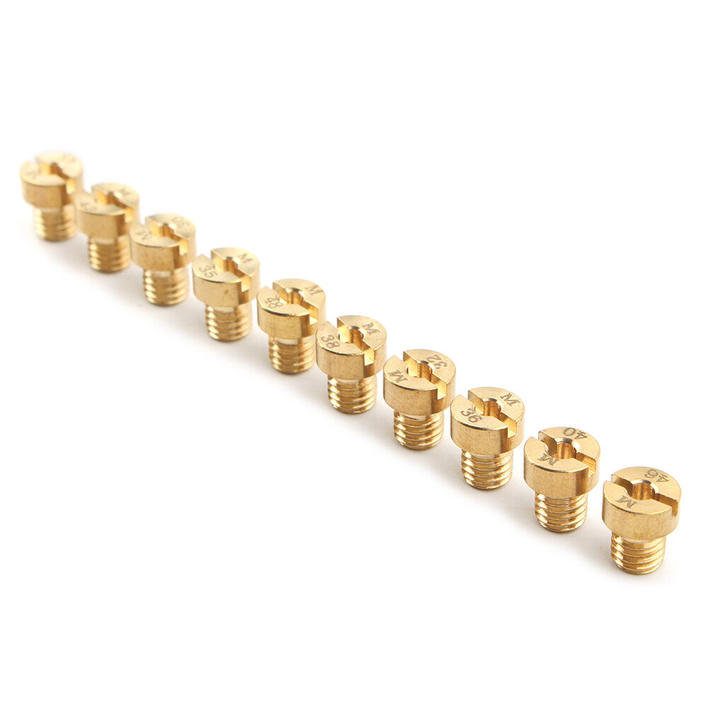 10x 70-88 M5 Main jet For Dellorto Carburetor SHA SHB UA UB PHBG VHB-CS VHBT-CS