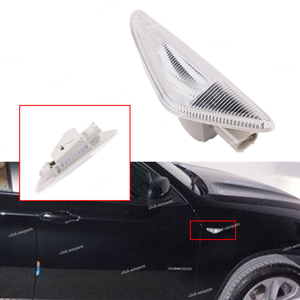 Fits for BMW E71 E72 F25 X3 for X5 X6 E70 Right Fender Side Marker Turn Signal Light