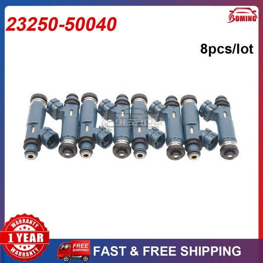 23250-50040 8-pack fuel injectors 2000-2004 for Toyota Tendera and for Lexus 4.7L V8 engines